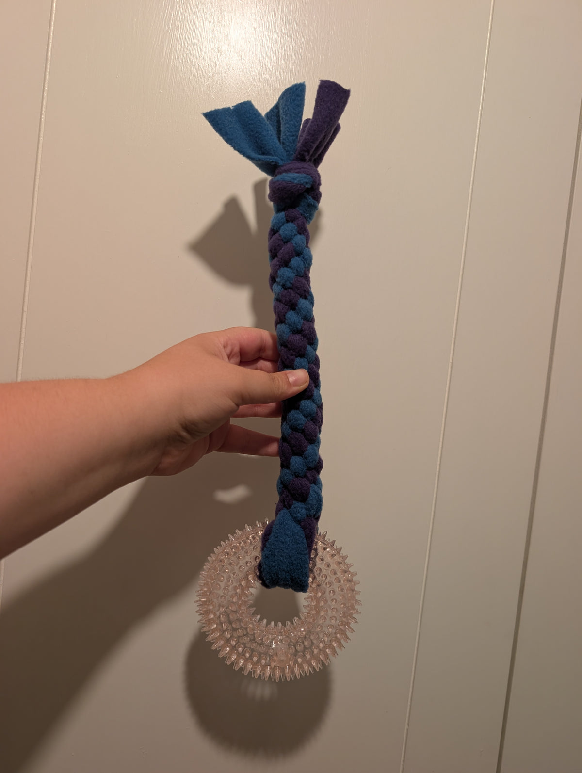 Handmade fleece toys