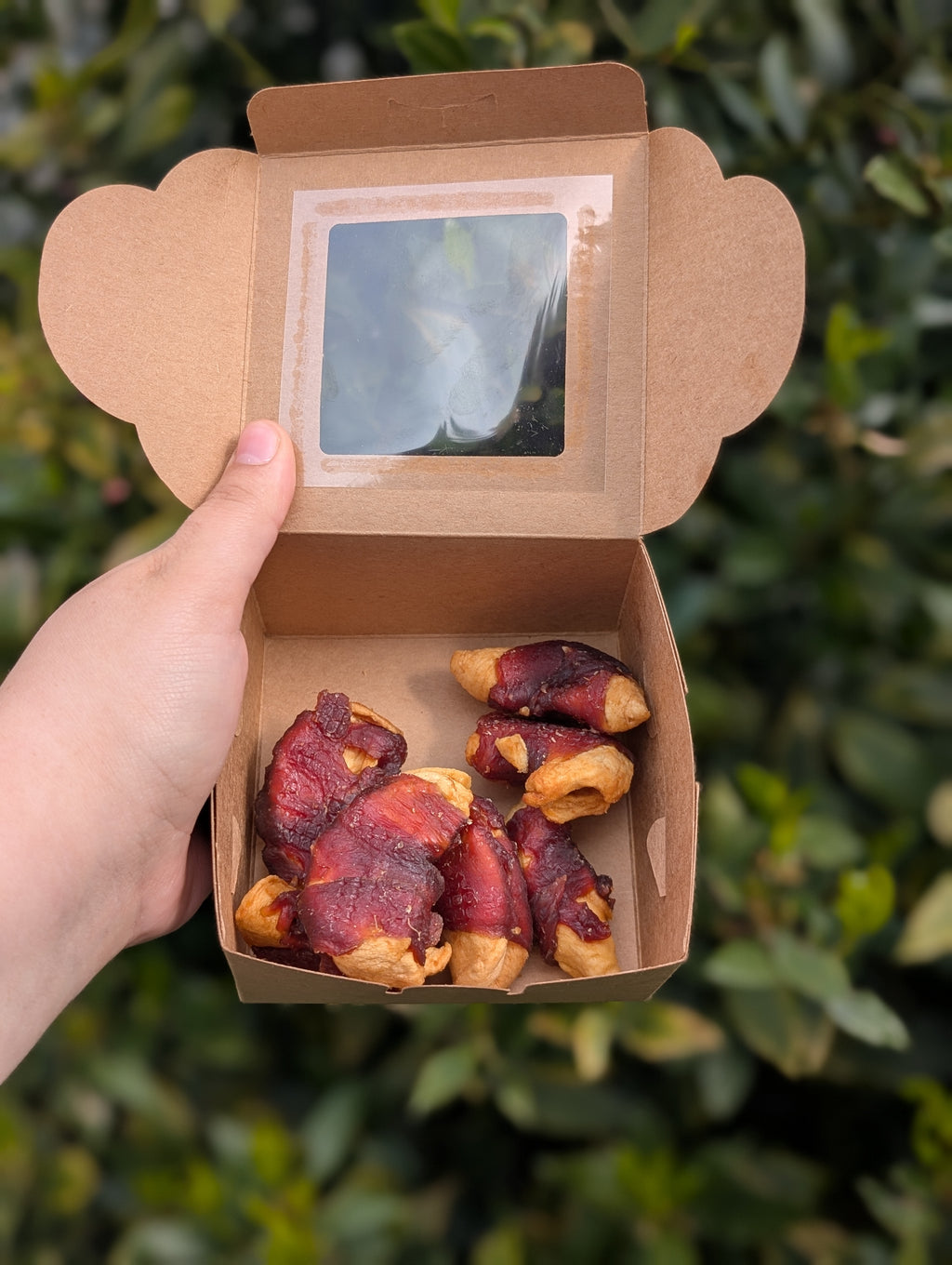 Duck Wrapped Apple