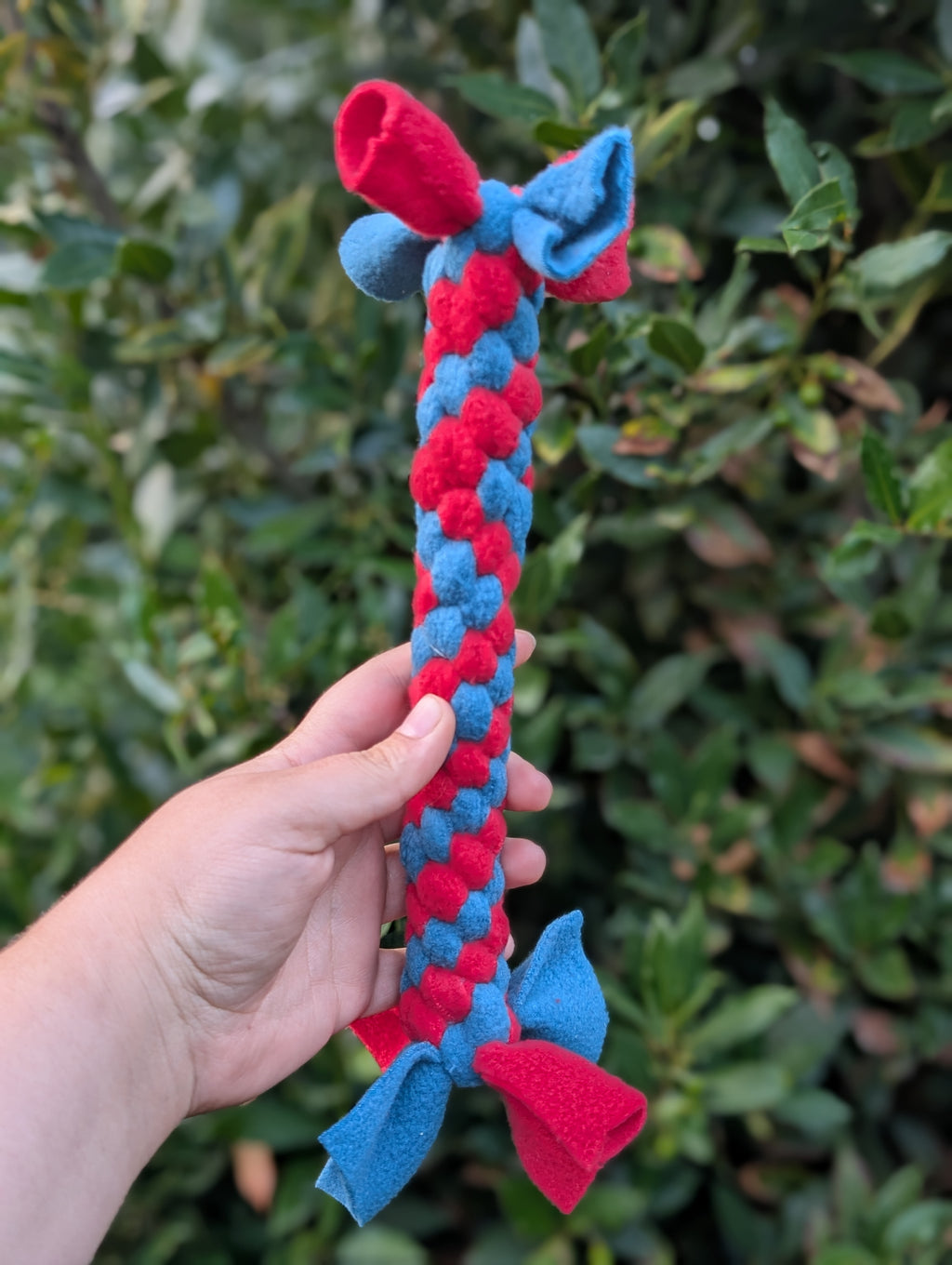 Handmade fleece toys